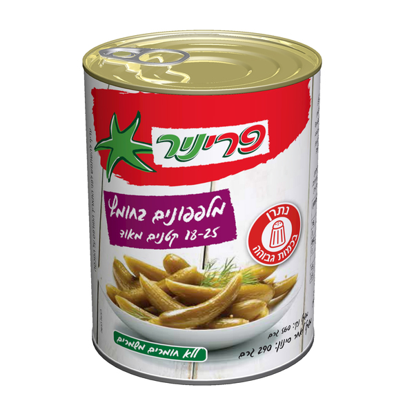 פריניר מלפפון חומץ 18-25 - מידע תזונתי