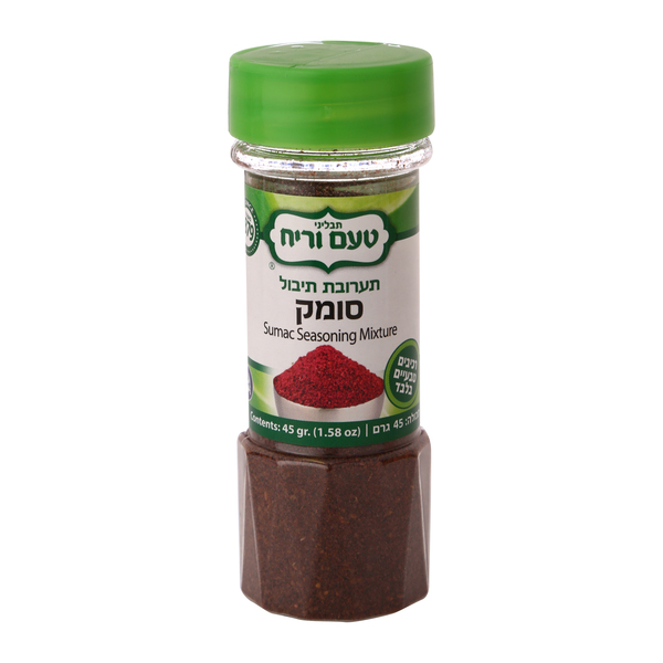 סומק 45 גר` - מידע תזונתי