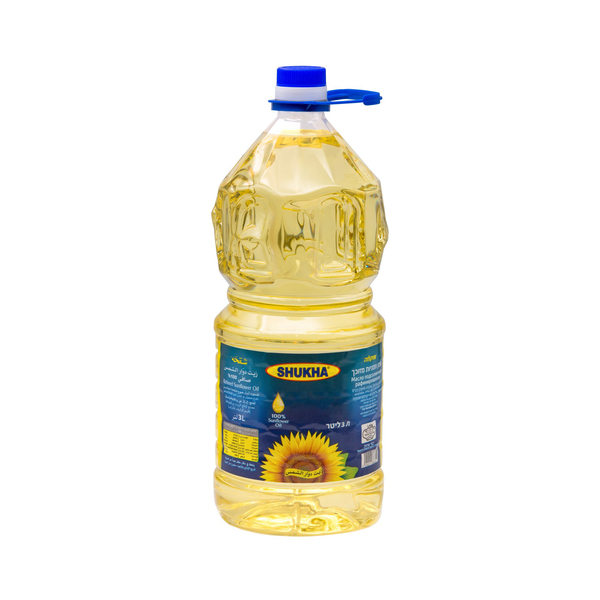 שמן חמניות 3 ליטר שוקחה