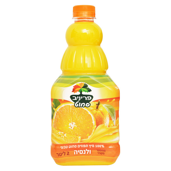100% מיץ תפוזים ולנס