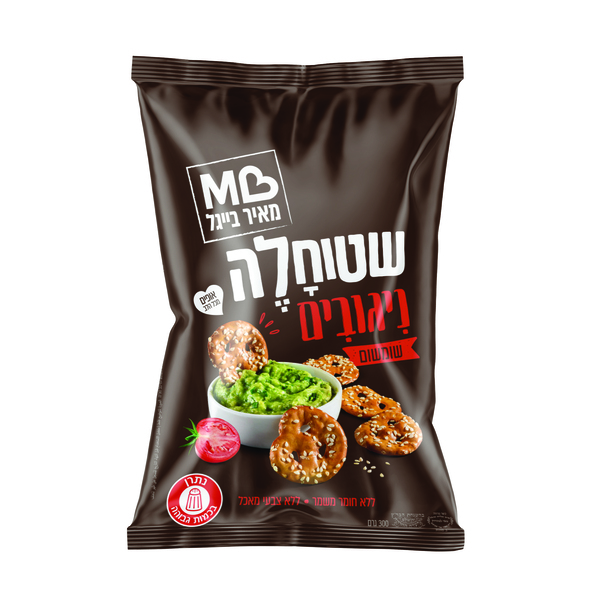 בייגלה שטוח ניגובים שומשום 300 גר` מאיר - מידע תזונתי