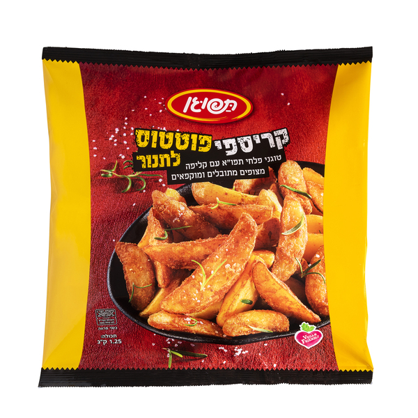 תפוגן קריספי ציפס פוטטוס 1.25קג - מידע תזונתי