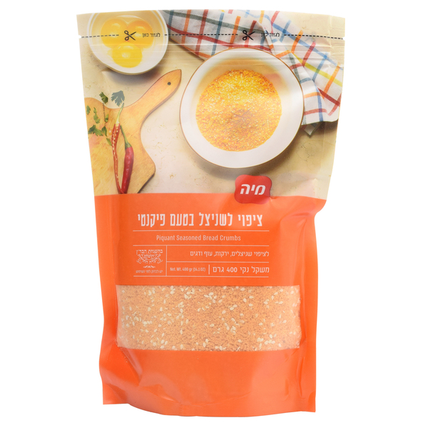 ציפוי לשניצל פיקנטי 400 גר מיה