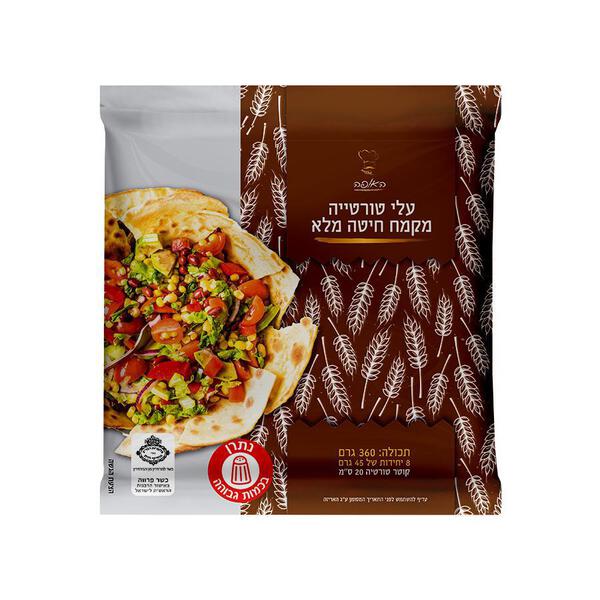 עלי טורטייה מקמח מלא 360 גר` האופה