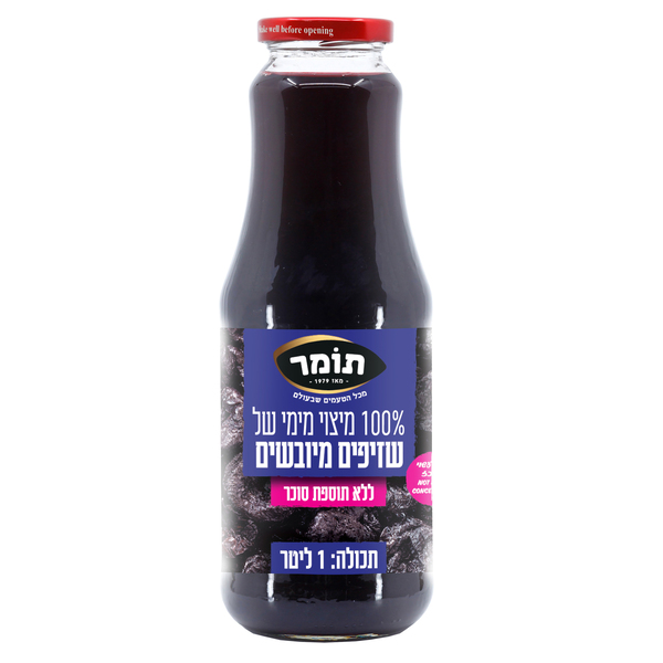 תומר 100% מיצוי מימי של שזיפים מיובשים