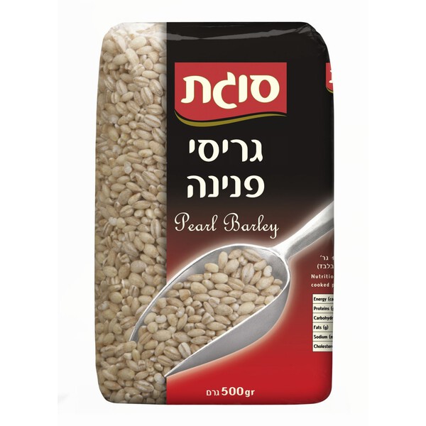 גריסי פנינה סוגת (500 גרם) - מידע תזונתי