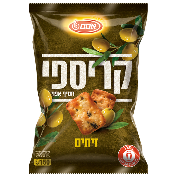קריספי טאפאס זיתים - מידע תזונתי