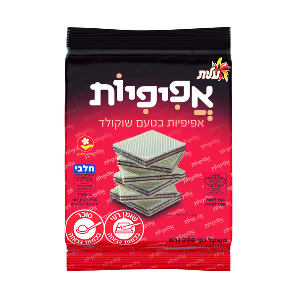 אפיפית 200 גר` ללא גלוטן בדצ עלית - מידע תזונתי