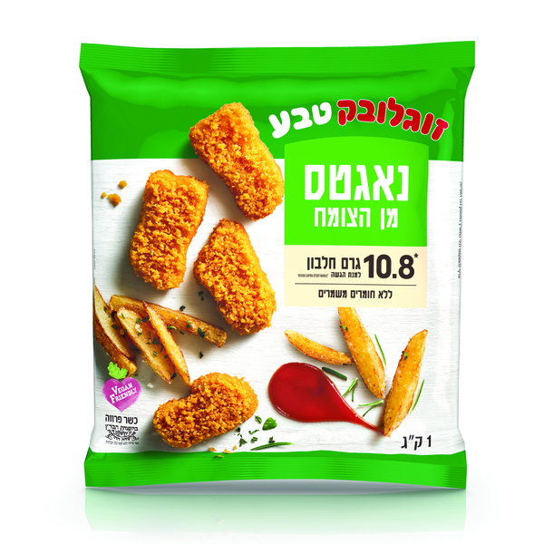 נאגטס מן הצומח 1 קג - מידע תזונתי