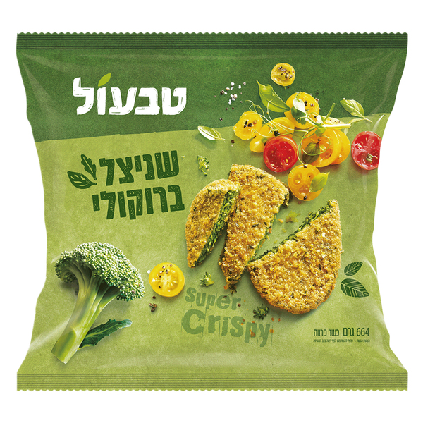 שניצל ברוקולי 667 גר` טבעול - מידע תזונתי
