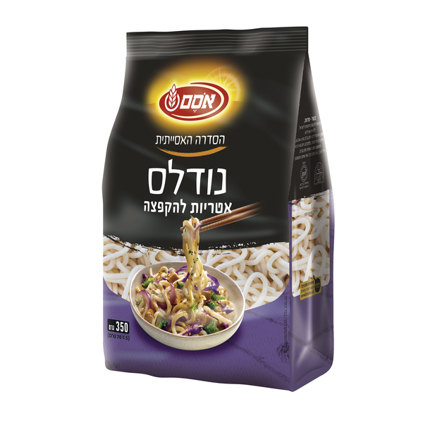 נודלס אטריות להקפצה 350 גר` אסם - מידע תזונתי