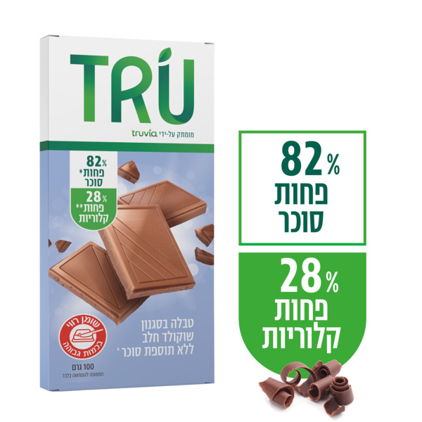 טרו שוקולד חלב 100 ג
