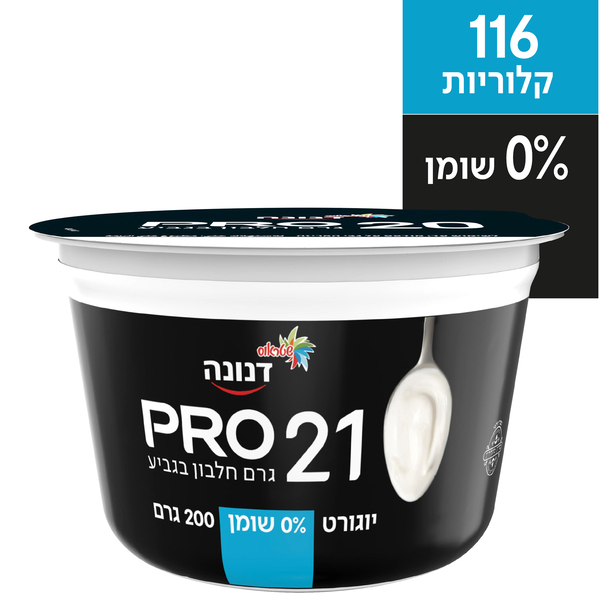 דנונה פרו 21% חלבון 0 - מידע תזונתי