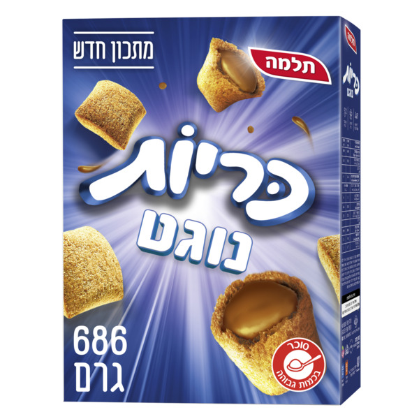 כריות נוגט 686 גר` תלמה - מידע תזונתי