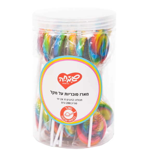 מארז סוכריות על מקל