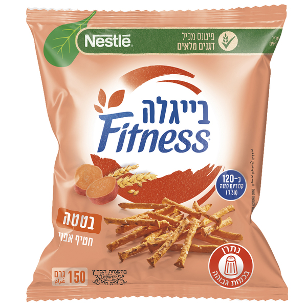 פיטנס בייגלה בטטה 12*150גרם