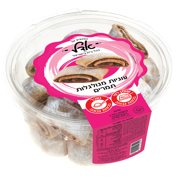 עוגיות מגולגלות תמרים 500 ג*