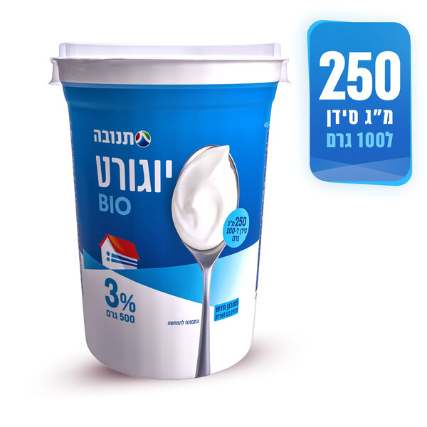 יוגורט תנובה ביו טבעי 3% שומן 500 גרם, בד"צ ועדת מהדרין