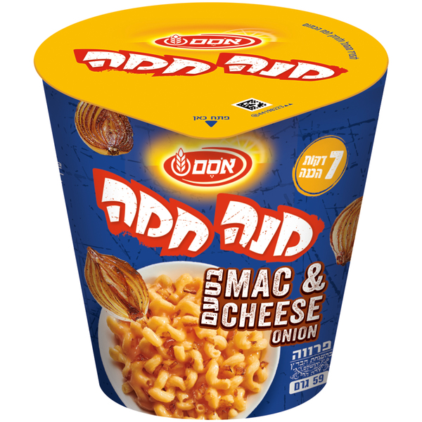 מנה חמה מק&ציז טעם בצל אסם (59) - מידע תזונתי