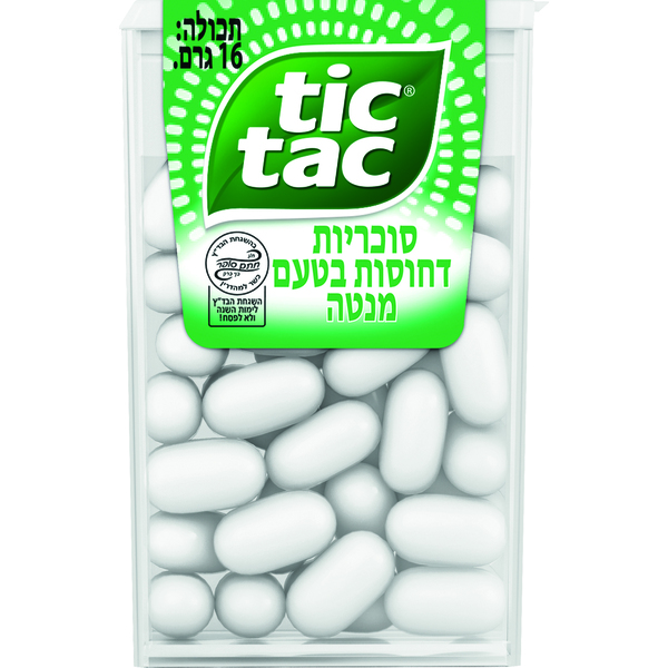 סוכריות טיק טק מנטה 16 גרם