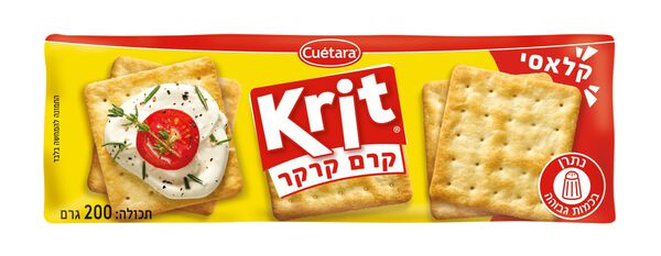קרקרים קריט קרם 200 גר KRIT