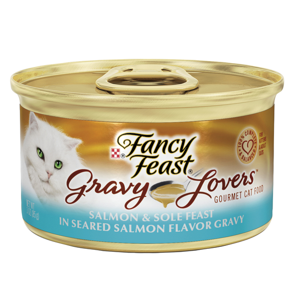 פנסי פיסט Fancy feast סלמון וסול ברוטב