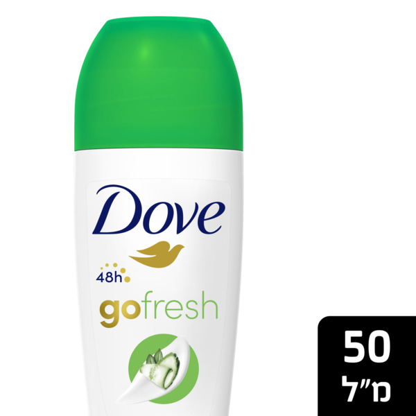 רול און בניחוח מלפפונים דאב 50 מ"ל