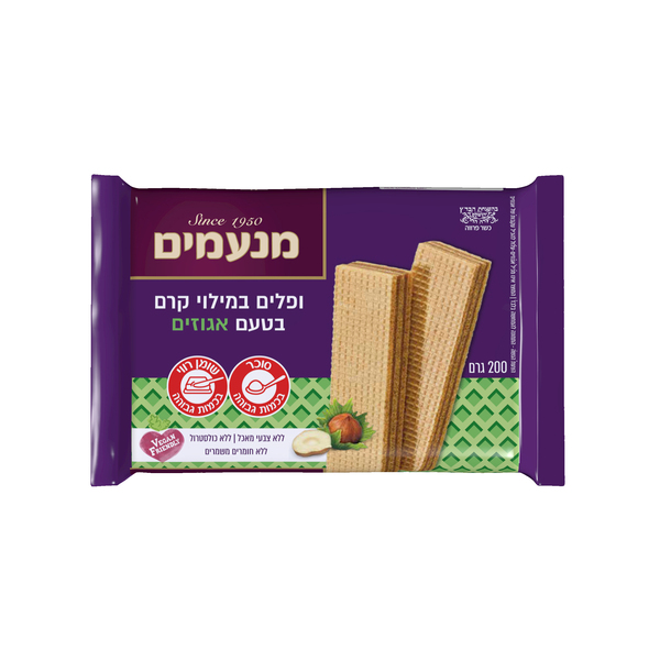 בד"צ מנעמים אגוז 200 - מידע תזונתי