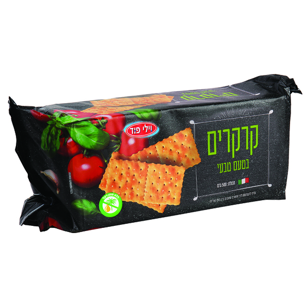 קרקרים 500 גרם טבעי - מידע תזונתי