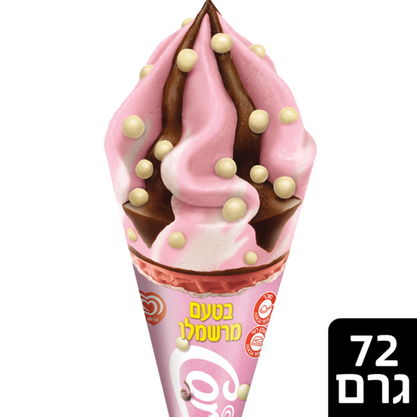 טילון קורניטו קליק בטעם מרשמלו 72 גרם - מידע תזונתי