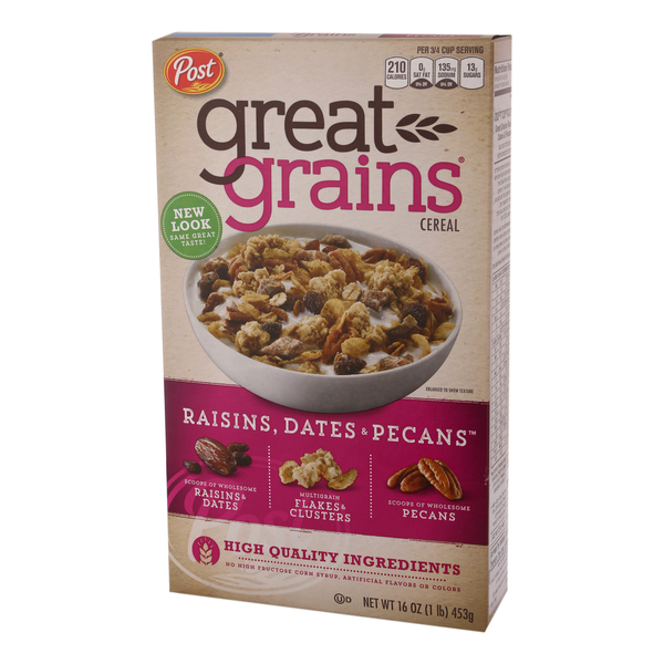 דגני Great Grains עם צימוקים ופקאן