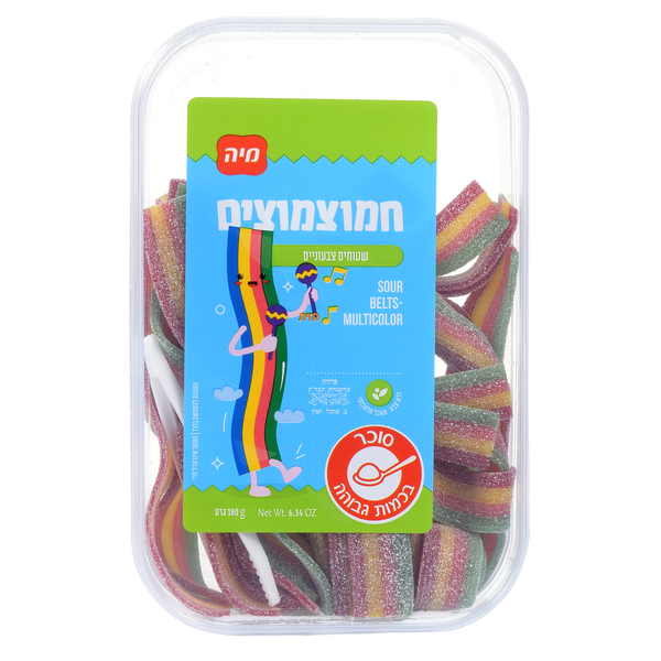 חמוצמוצים שטוחים צבעוניי