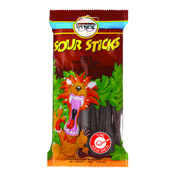 סאוור סטיקס Sour Sticks בטעם קולה