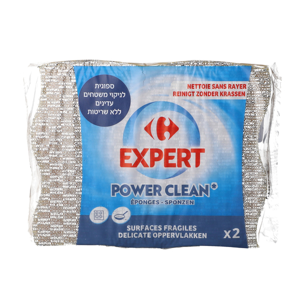 זוג ספוגיות קרצוף מש