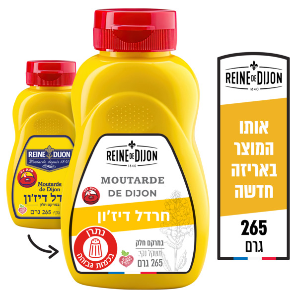 ריין דה דיז'ון חרדל דיזון לחיץ 265גרם