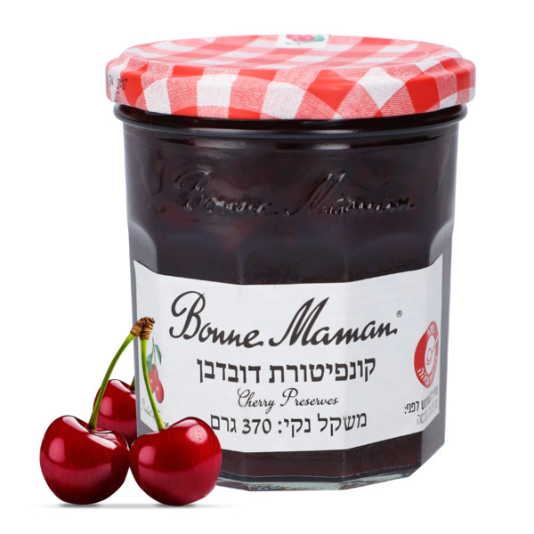 קונפיטורה בטעם דובדבן 370 ג BONNE MAMAN