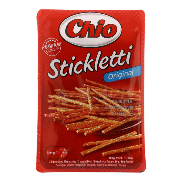 בייגלה ציו מקלות 100 גרם CHIO