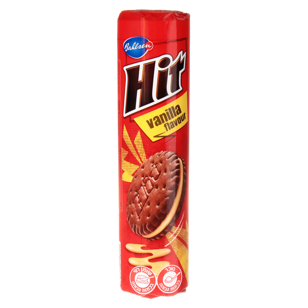 ביסקוויט סנדוויץ' בטעם וניל 220 ג' היט