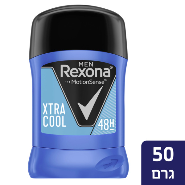 רקסונה מן - דאודורנט סטיק לגבר אקסטרה קול 50 גרם