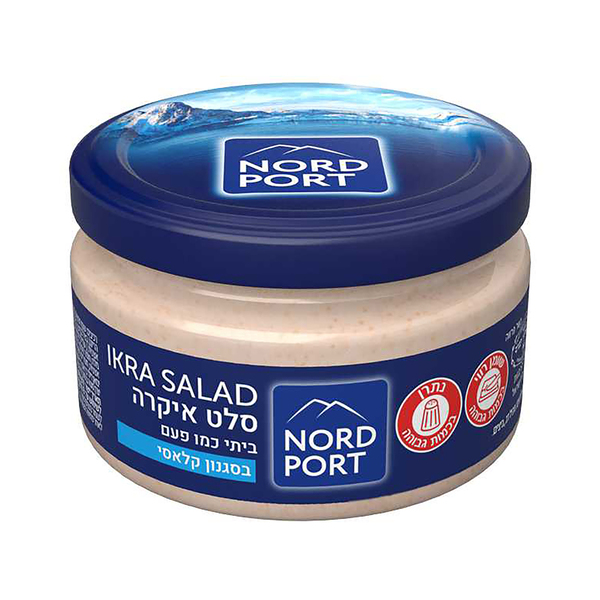 NORD PORT סלט איקרה לבנה 180 גרם