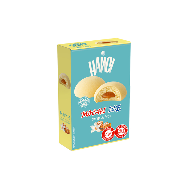 גלידת שמנת משובחת MOCHI וניל קרמל 240 גר