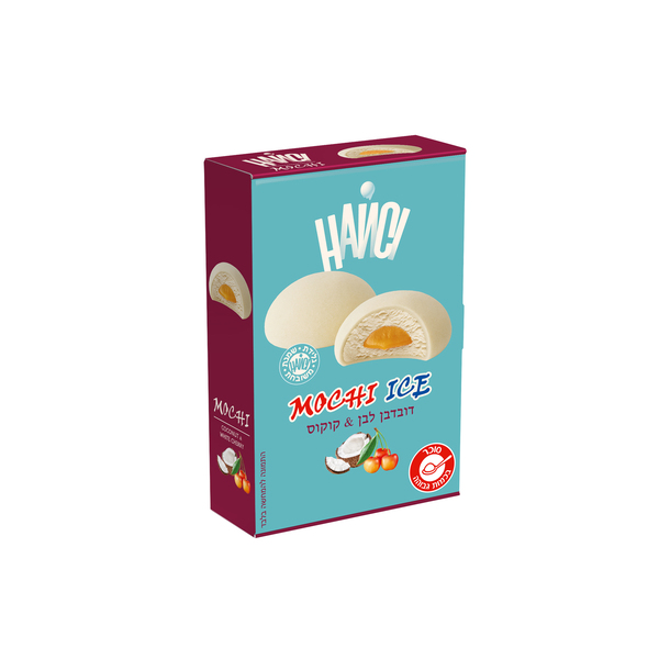 גלידת שמנת משובחת MOCHI דובדבן לבן קוקוס - מידע תזונתי