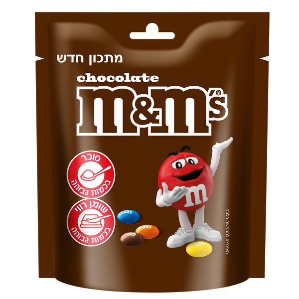 ‫אם אנד אם m&m שוקולד -250 גרם