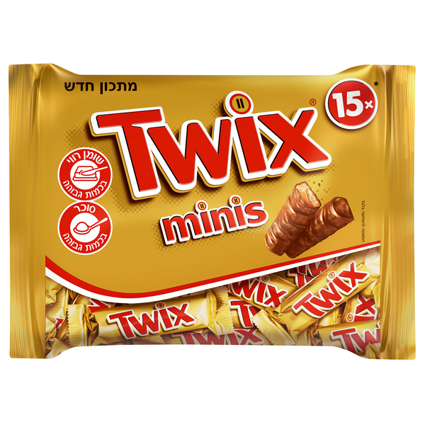 מארז 333 גר' חטיפי מיני טוויקס