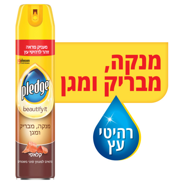 אירוסול לניקוי רהיטים קלאסי 250 מ"ל פלדג'