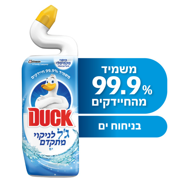 דאק - נוזל לניקוי אסלה בניחוח ים 750 מ"ל
