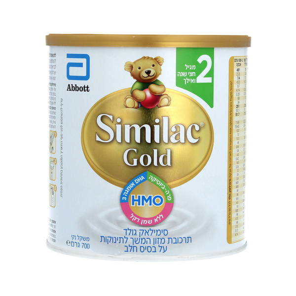 סימילאק גולד שלב 2 תרכובת מזון על בסיס חלב