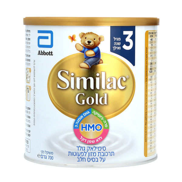 סימילאק גולד שלב 3 תרכובת מזון על בסיס חלב
