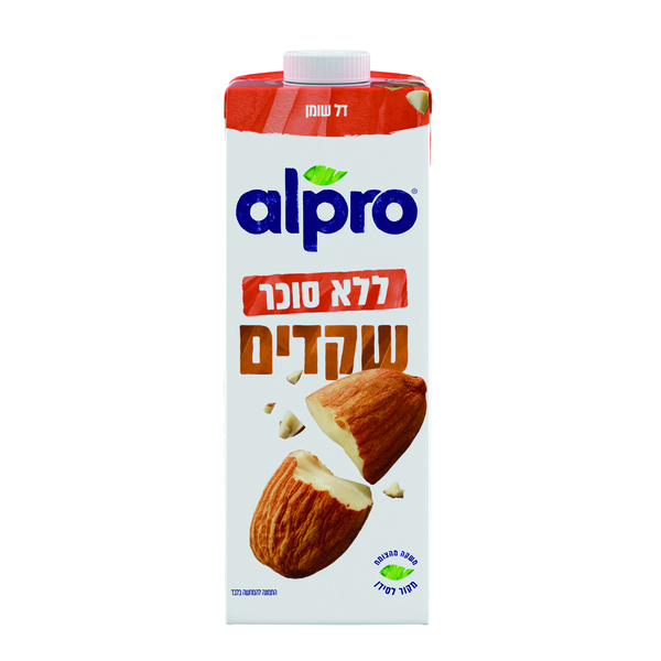 משקה קוקוס אלפרו 1 ליטר משקה שקדים לל"ס