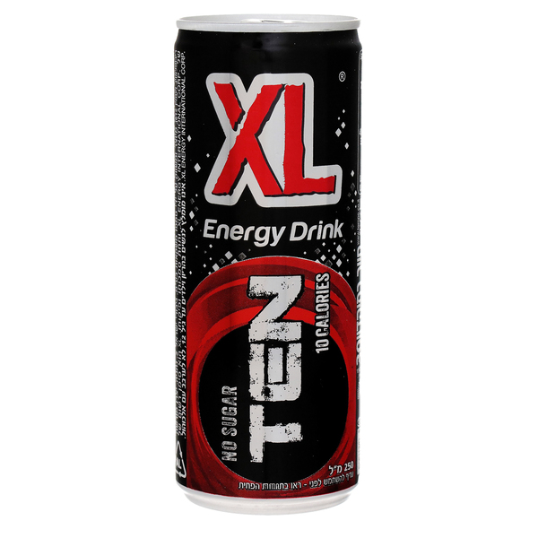 XL TEN משקה אנרגיה ללא סוכר 250 מ"ל